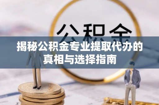 大宁揭秘公积金专业提取代办的真相与选择指南