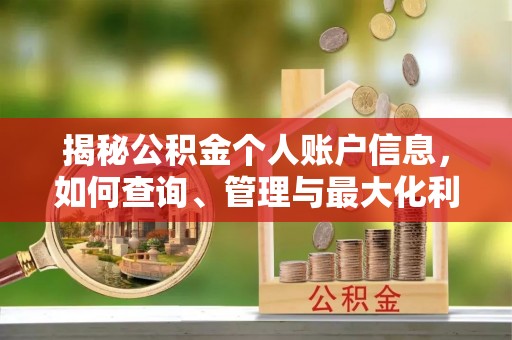 大宁揭秘公积金个人账户信息，如何查询、管理与最大化利用